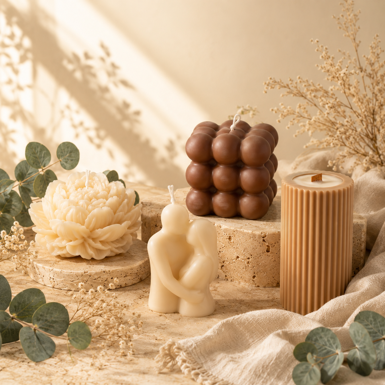 Freestanding Candles by Xplendido