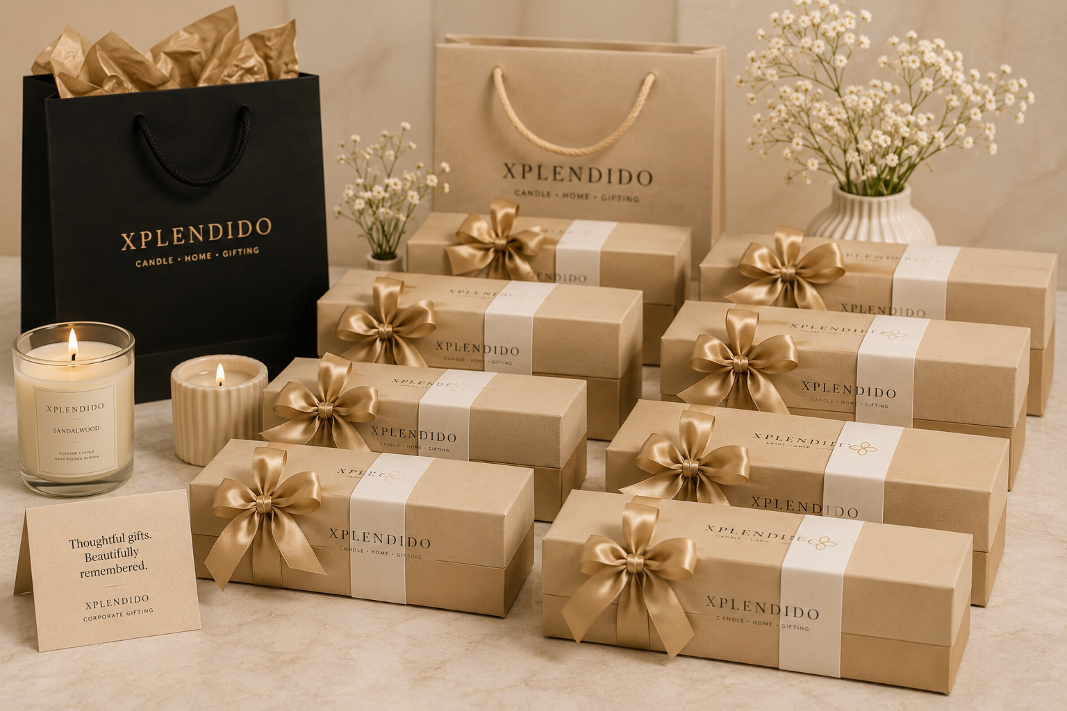 Xplendido Corporate Candle Gifting